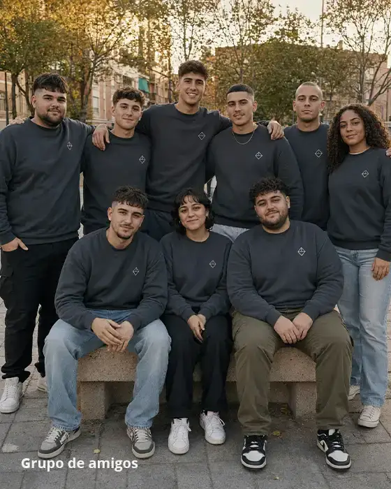 5 - Grupo de amigos